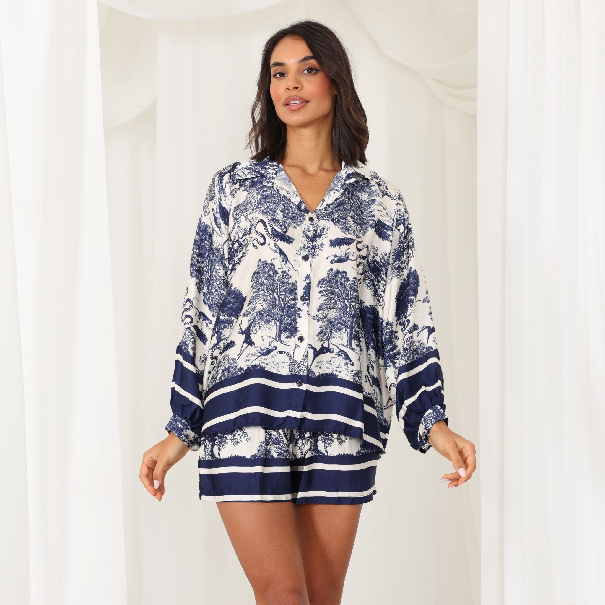 Botanical Set - Navy