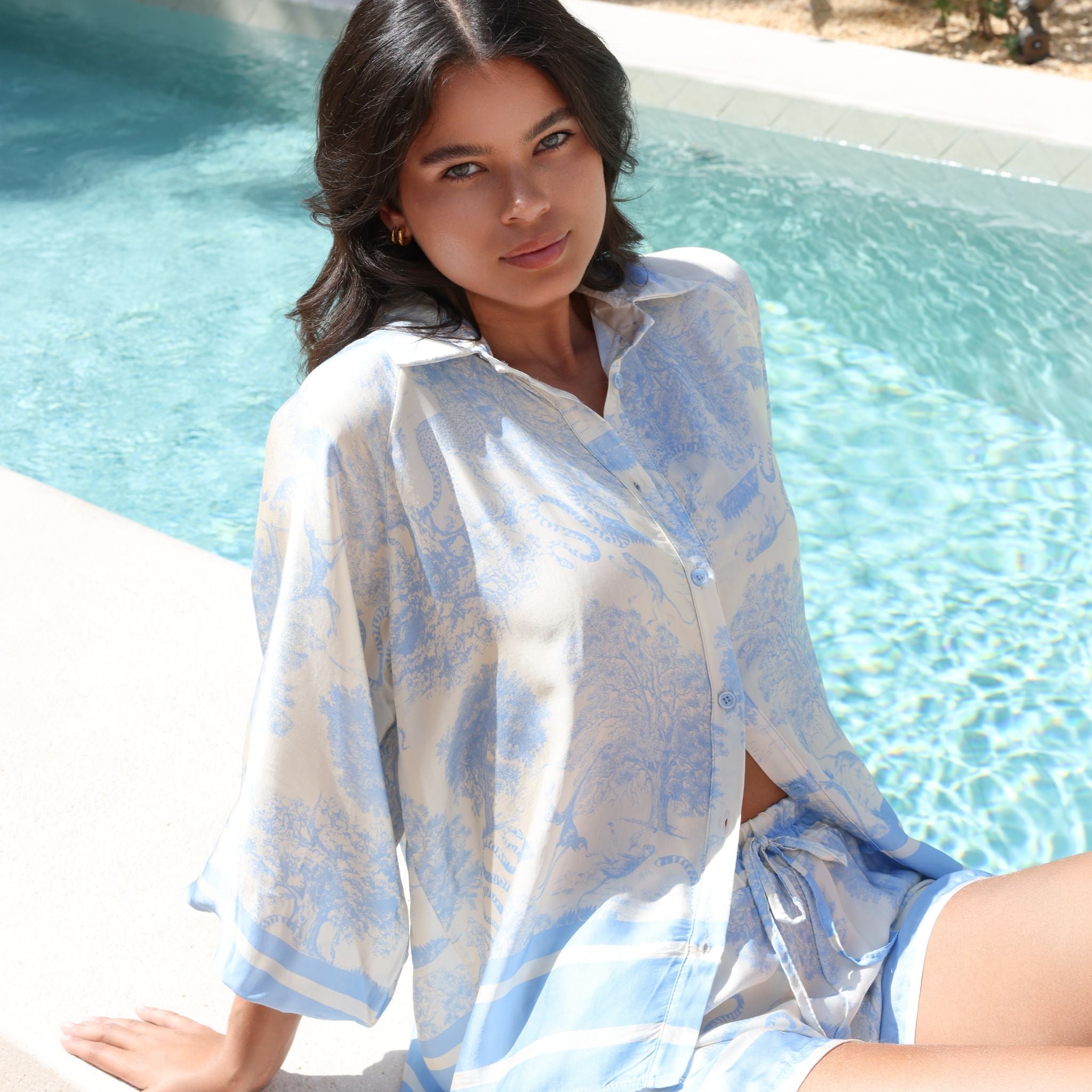 Botanical Set - Sky Blue