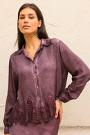 Katalina Skirt Set - Plum