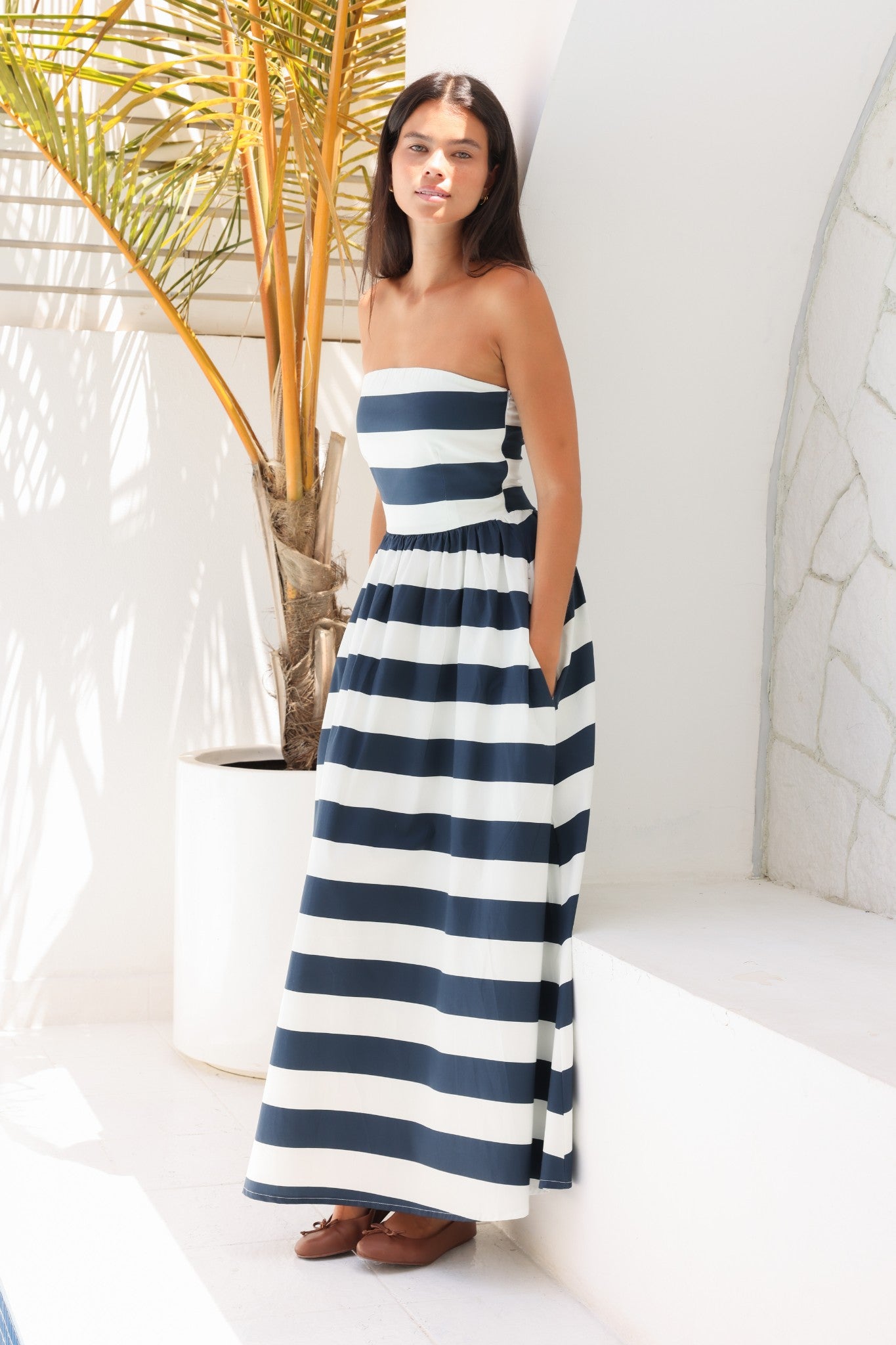 Riviera Dress - Navy