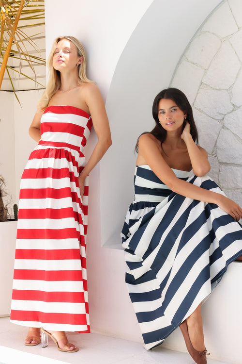 Riviera Dress - Red