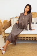 Katalina Skirt Set - Mocha