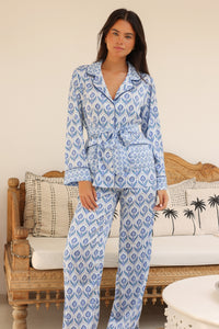 Joya Pants Set - Classic Blue