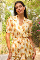 Kim Pants Set - Mustard