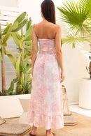 Garden Maxi Dress - Pink