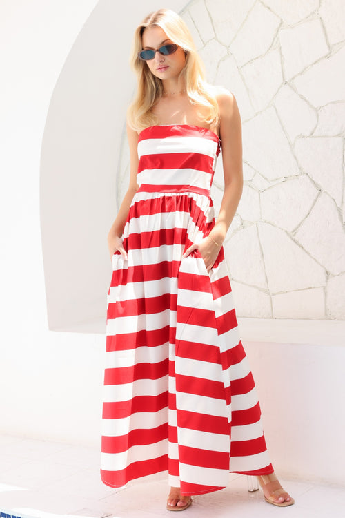 Riviera Dress - Red