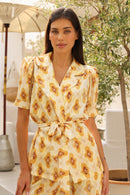 Kim Pants Set - Mustard