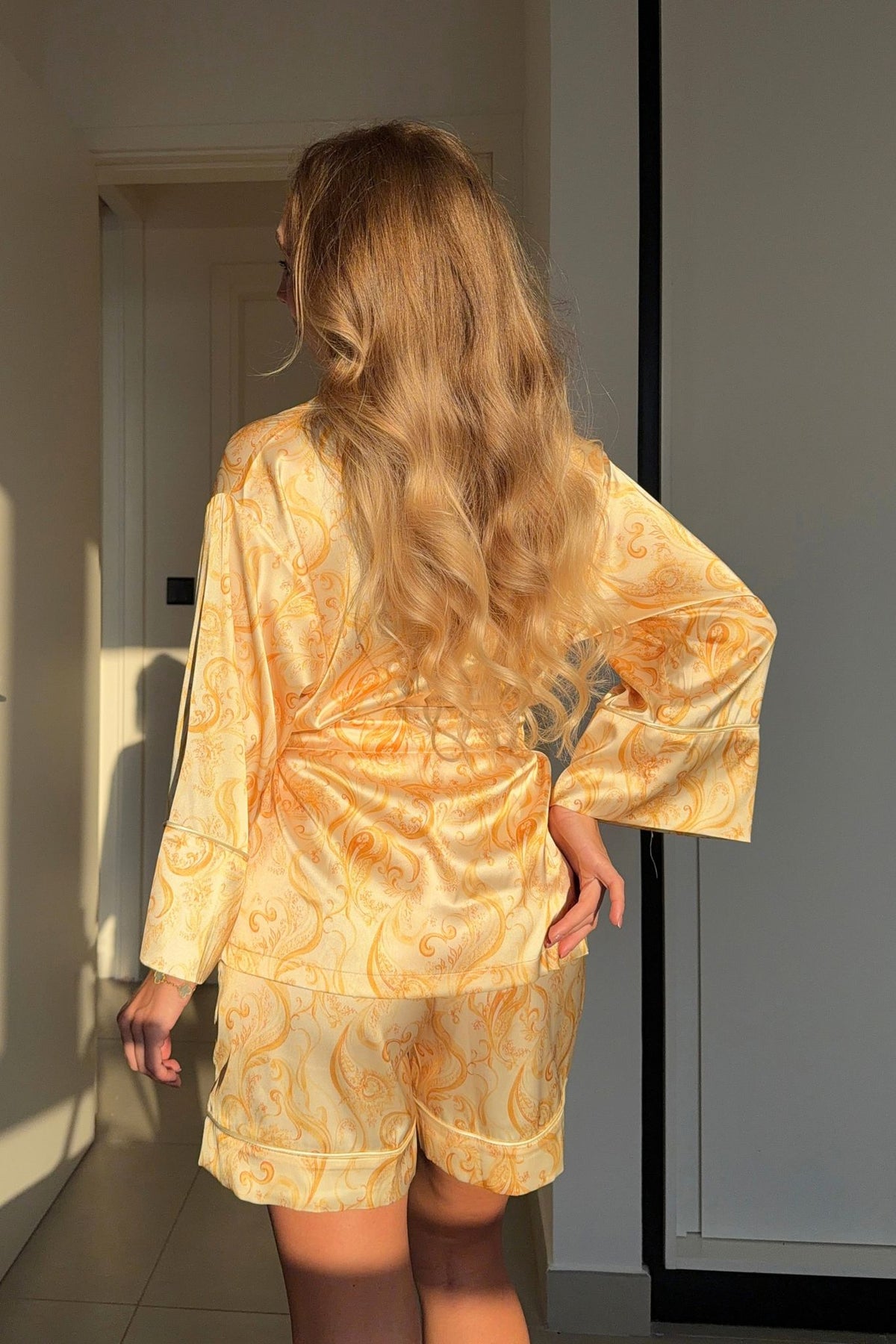 Silvie Short Set - Yellow
