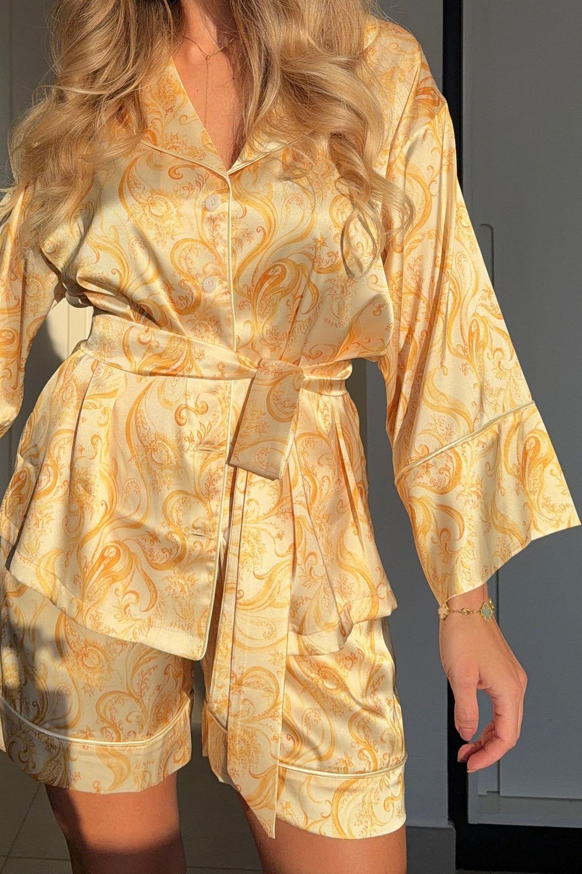 Silvie Short Set - Yellow