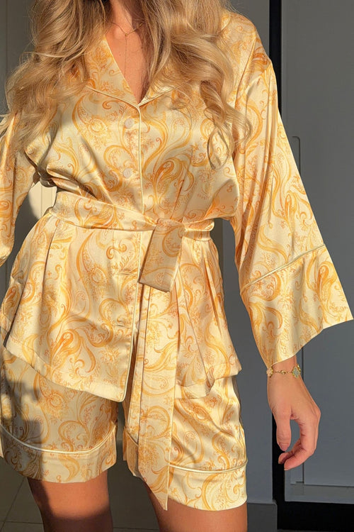 Silvie Short Set - Yellow